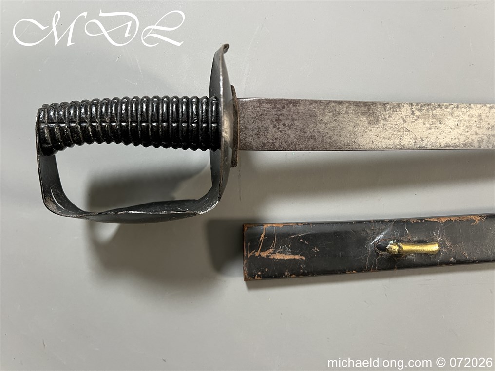 English 1804 Naval Cutlass and Scabbard - Image 2