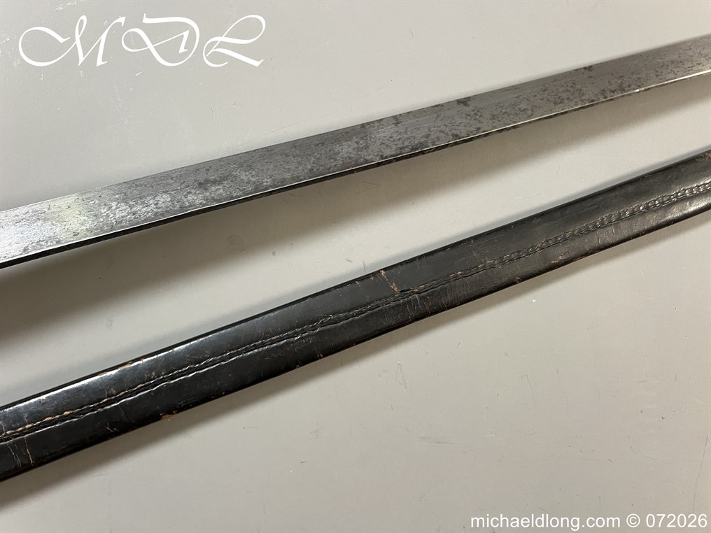 English 1804 Naval Cutlass and Scabbard - Image 25