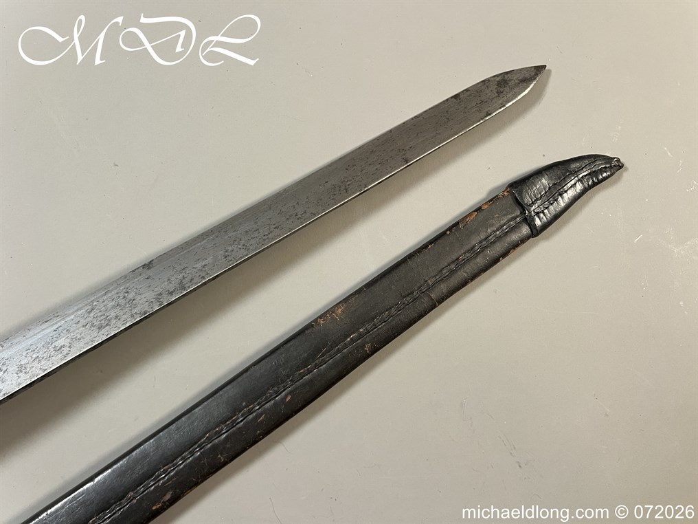 English 1804 Naval Cutlass and Scabbard - Image 24