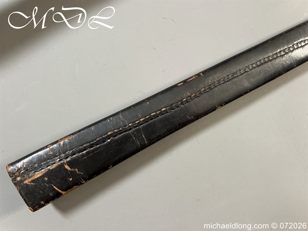 English 1804 Naval Cutlass and Scabbard - Image 23