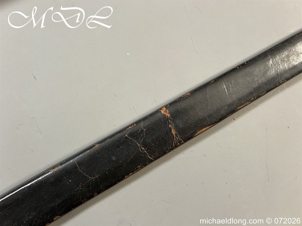 English 1804 Naval Cutlass and Scabbard - Image 19