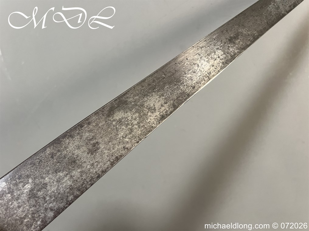 English 1804 Naval Cutlass and Scabbard - Image 13