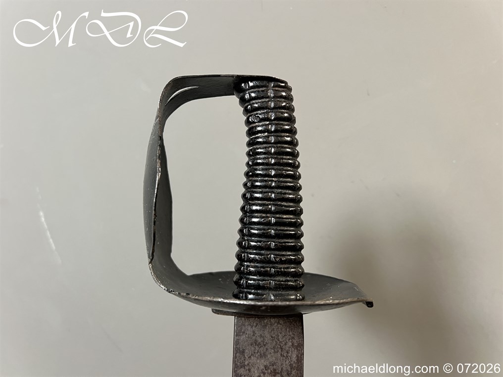 English 1804 Naval Cutlass and Scabbard - Image 9