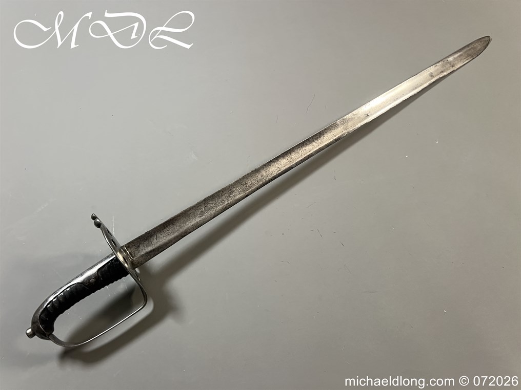 Austrian Model 1769 Heavy Cavalry Pallasch