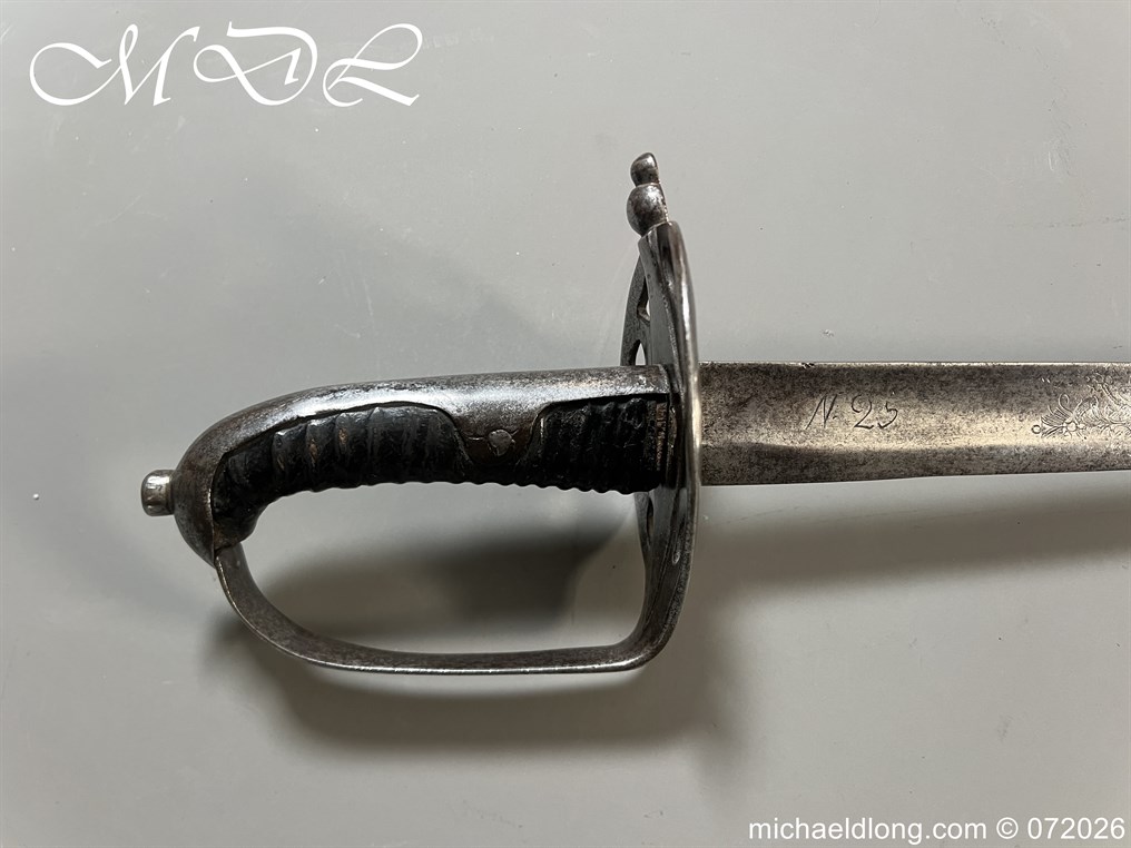 Austrian Model 1769 Heavy Cavalry Pallasch - Image 2