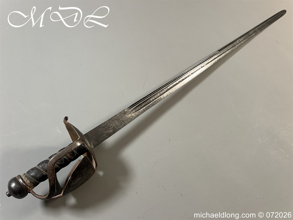 English 1755 Dragoon Back Sword