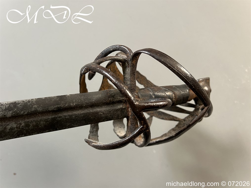 Italian Venetian Schiavona c 1740 - Image 4