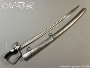 British 1796 Light Cavalry Sword - Osborn and Gunby Blade