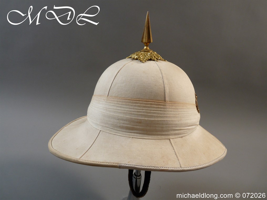 British Officers Full Dress Wolseley Helmet 1st The Queen's Bays - Image 17