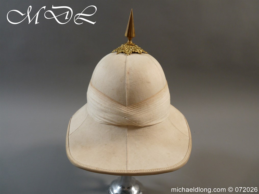 British Officers Full Dress Wolseley Helmet 1st The Queen's Bays - Image 16