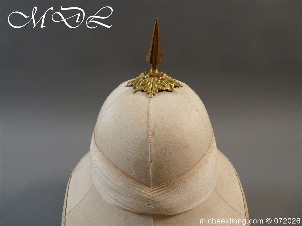 British Officers Full Dress Wolseley Helmet 1st The Queen's Bays - Image 15