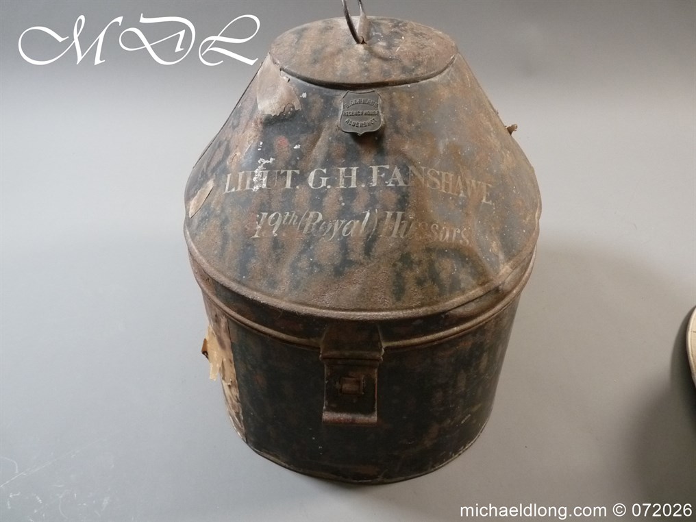 British Officers Full Dress Wolseley Helmet 1st The Queen's Bays - Image 10