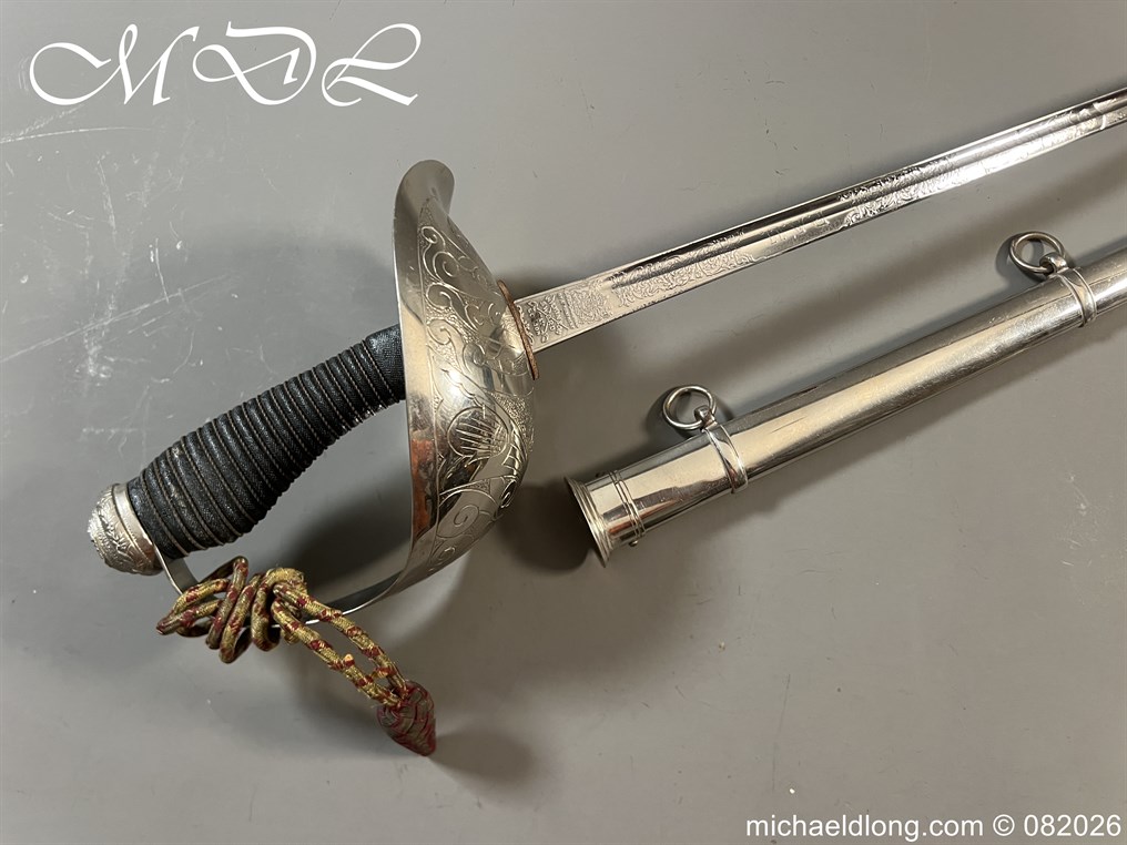 British George 5th 1912 Officers Sword by Wilkinson - Image 2
