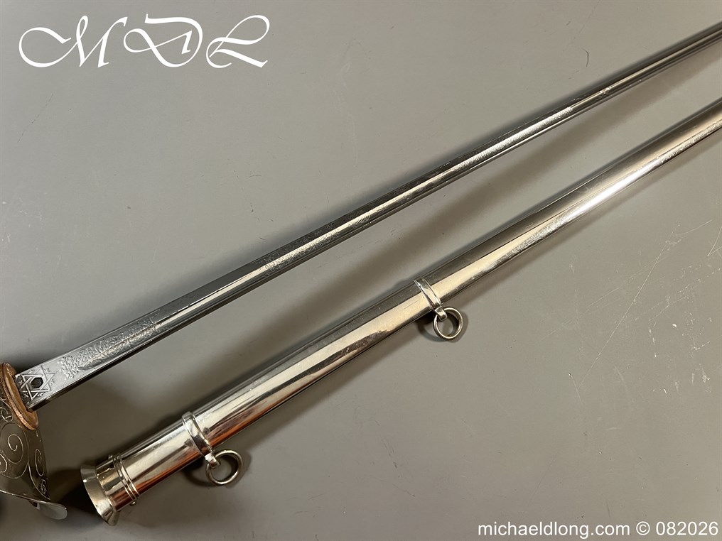 British George 5th 1912 Officers Sword by Wilkinson - Image 24