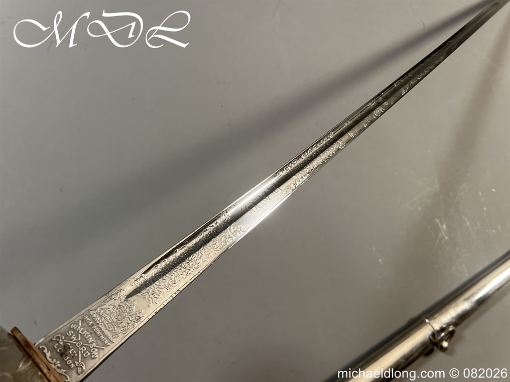 British George 5th 1912 Officers Sword by Wilkinson - Image 18