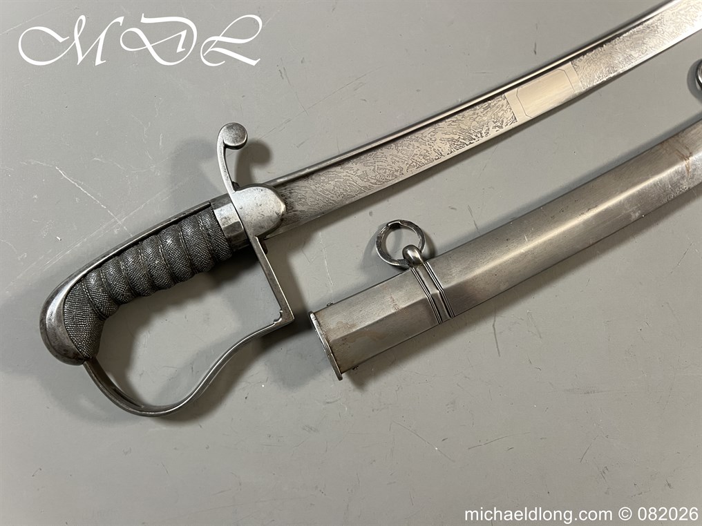 English 1796 Officer Cavalry Sword - Image 2