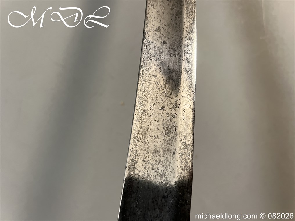 Loyal Greenwich Volunteers Officer’s Sword - Image 18