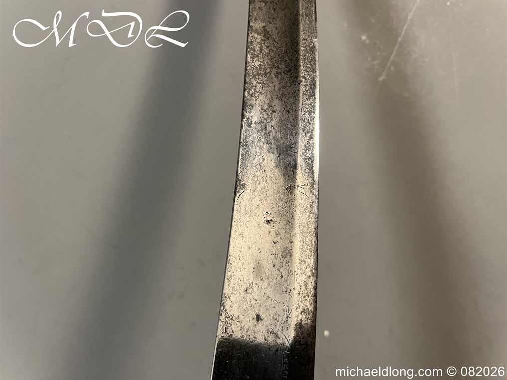 Loyal Greenwich Volunteers Officer’s Sword - Image 17