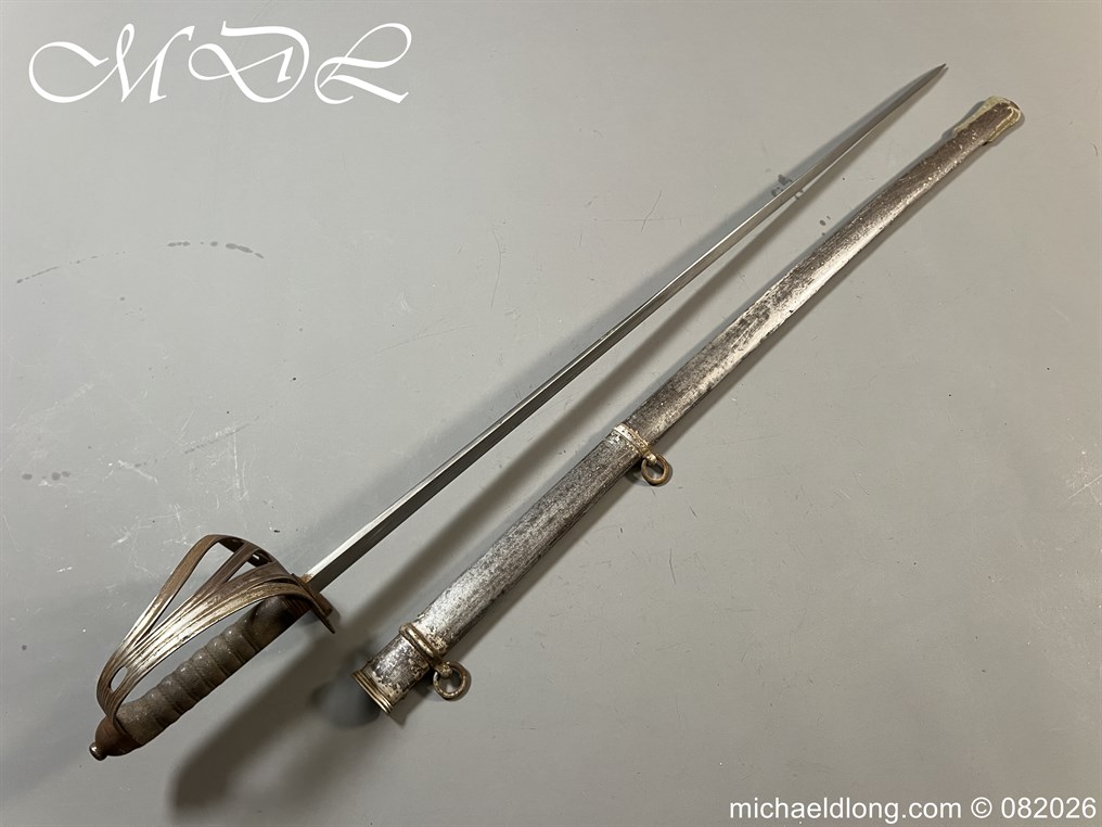 British WW1 5th Royal Irish Rifles Sword Memorial Sword - Image 31