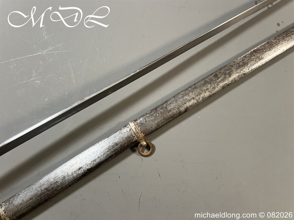 British WW1 5th Royal Irish Rifles Sword Memorial Sword - Image 29