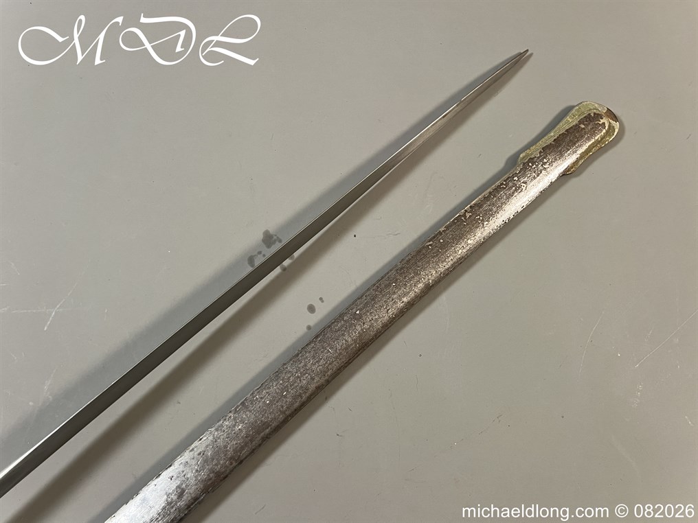 British WW1 5th Royal Irish Rifles Sword Memorial Sword - Image 28