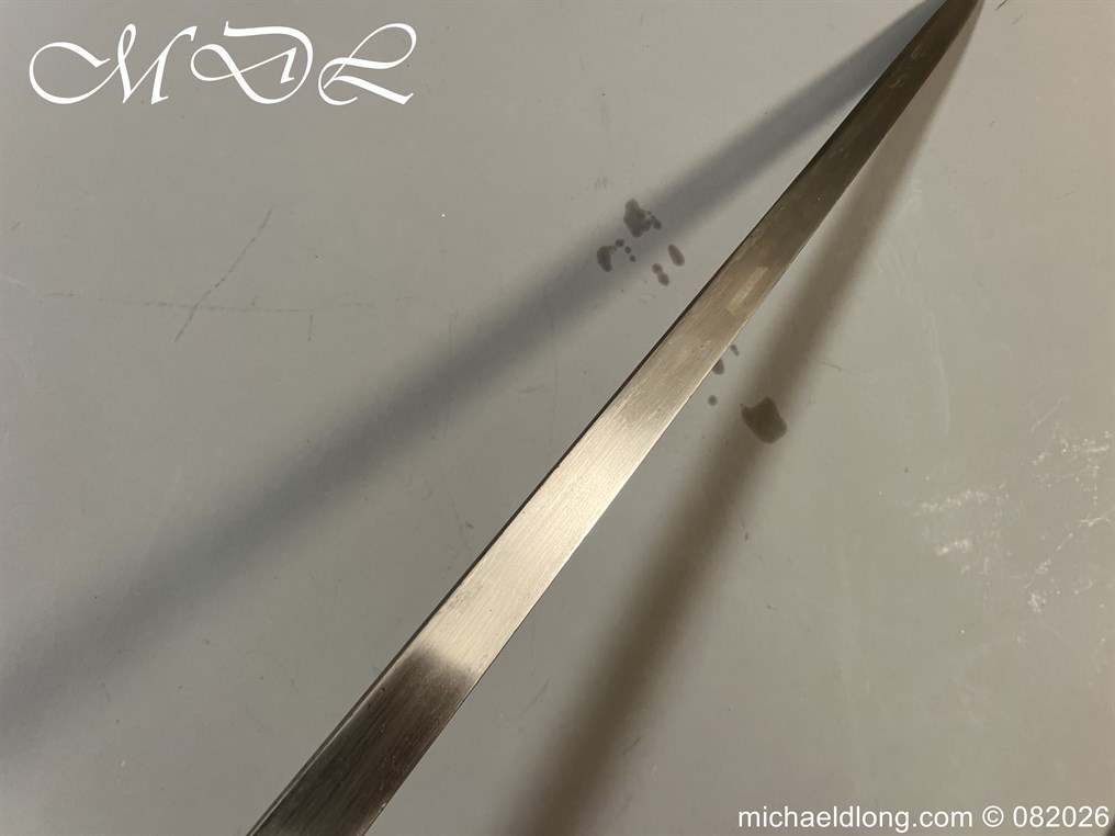 British WW1 5th Royal Irish Rifles Sword Memorial Sword - Image 22