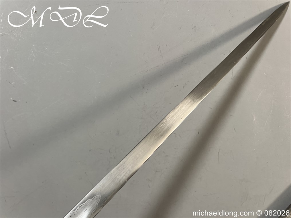 British WW1 5th Royal Irish Rifles Sword Memorial Sword - Image 14