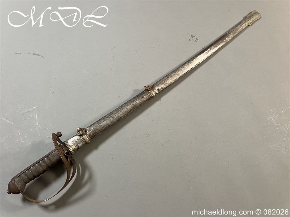 British WW1 5th Royal Irish Rifles Sword Memorial Sword