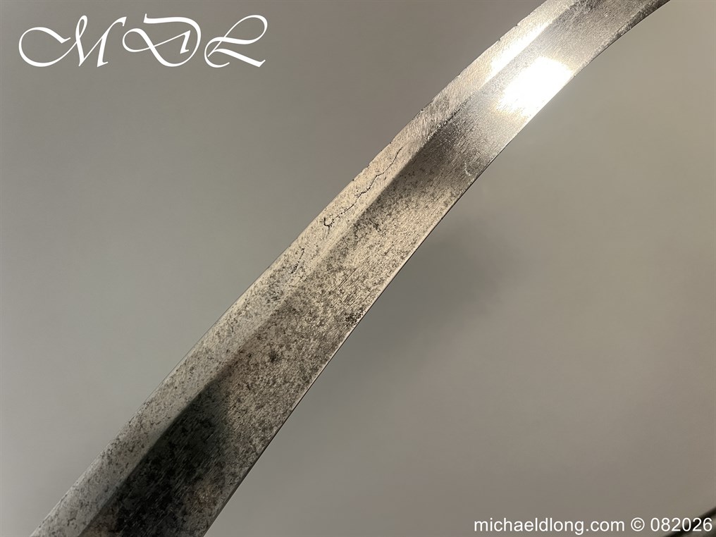 British 1796 Light Cavalry Officers Sword - Image 10