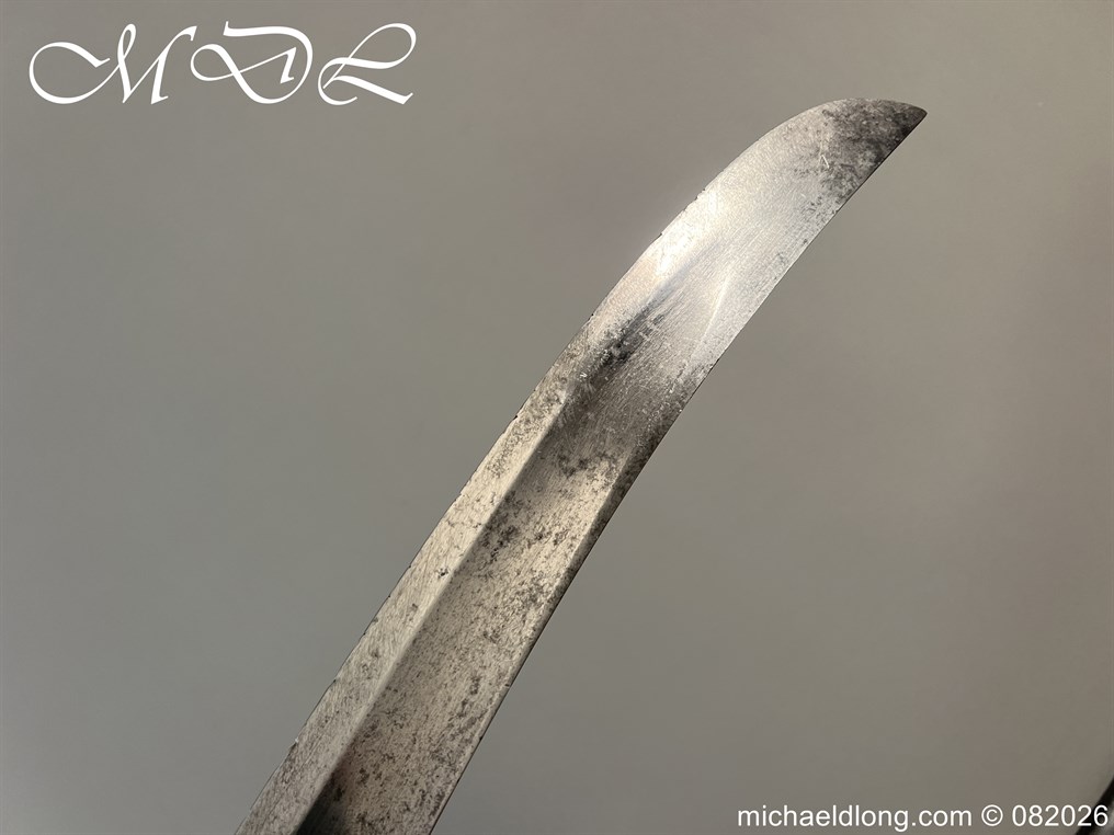 British 1796 Light Cavalry Officers Sword - Image 9