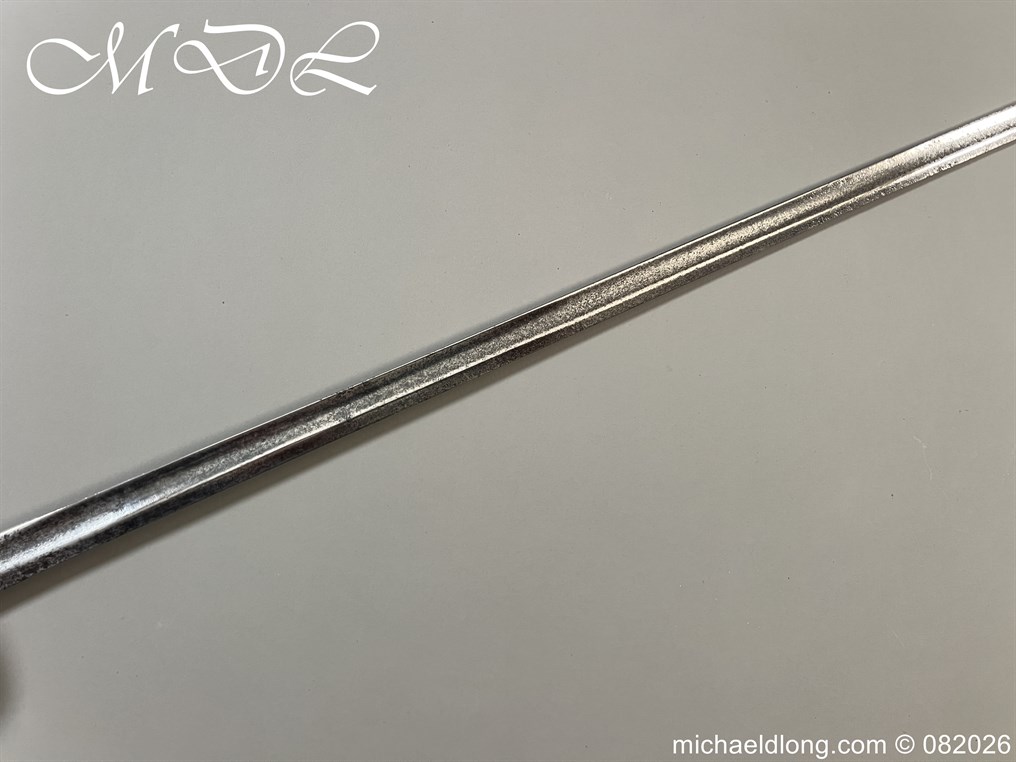English Infantry Officers Sword c 1770 - Image 25