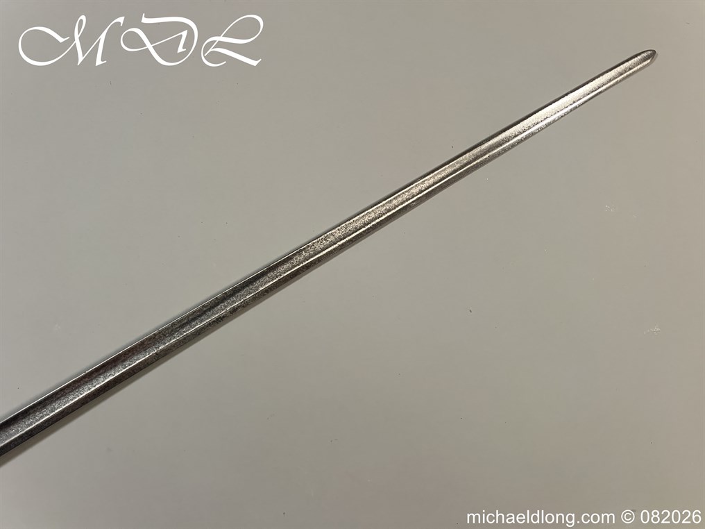 English Infantry Officers Sword c 1770 - Image 24