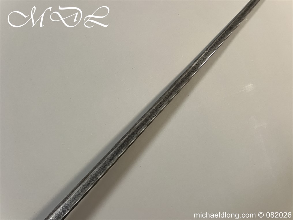 English Infantry Officers Sword c 1770 - Image 22