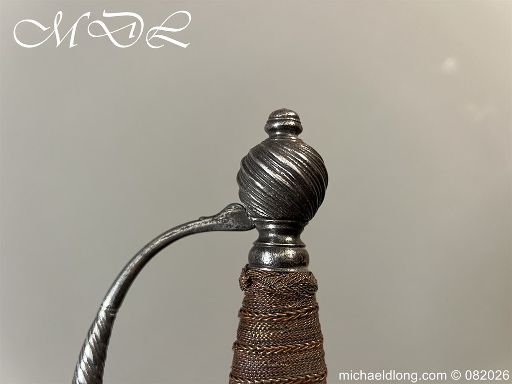 English Infantry Officers Sword c 1770 - Image 14