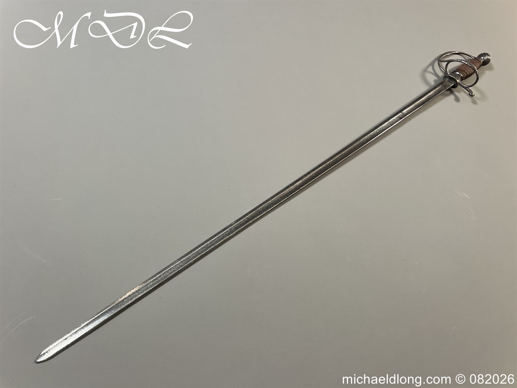 English Infantry Officers Sword c 1770