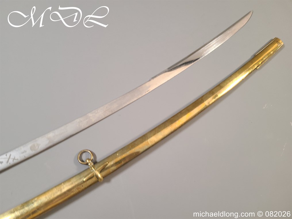 Indian General Officers Edward 7th Mameluke Sword - Image 22