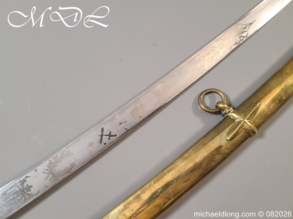 Indian General Officers Edward 7th Mameluke Sword - Image 17