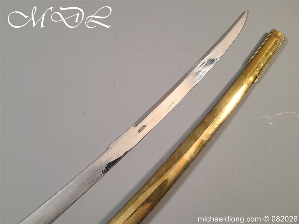 Indian General Officers Edward 7th Mameluke Sword - Image 16