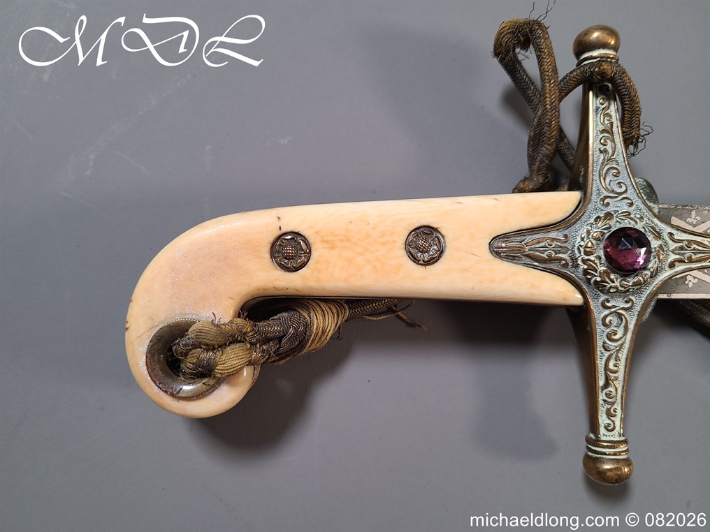 Indian General Officers Edward 7th Mameluke Sword - Image 15