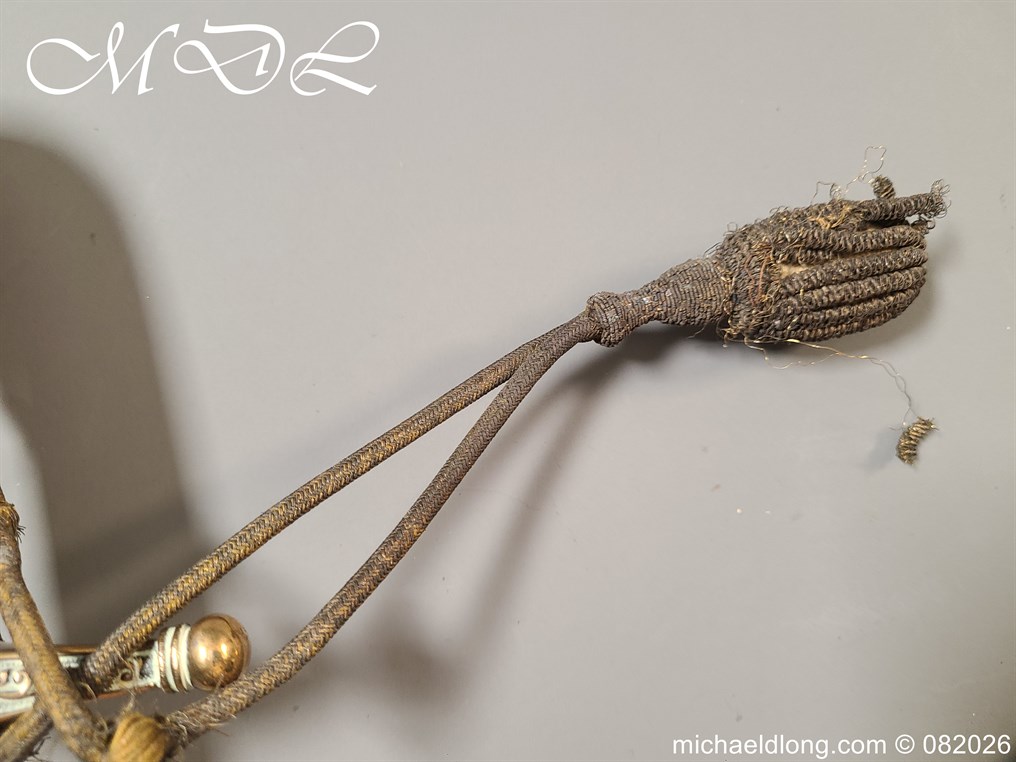 Indian General Officers Edward 7th Mameluke Sword - Image 8