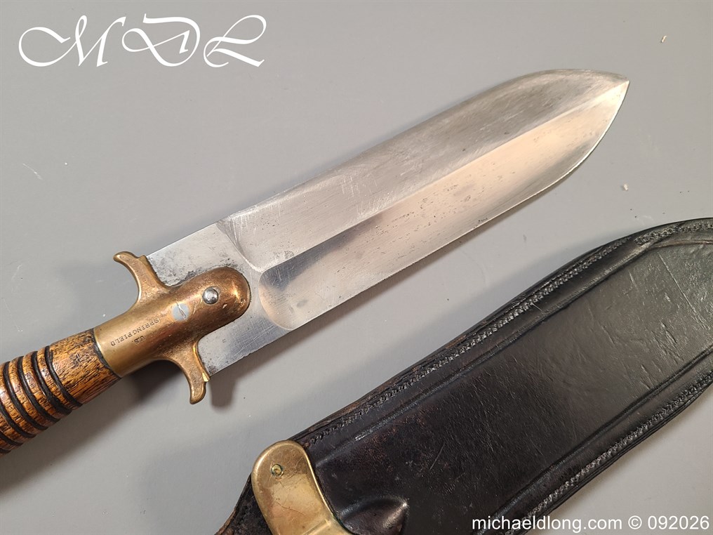 US Army Model 1880 Springfield Hunting Knife - Image 19