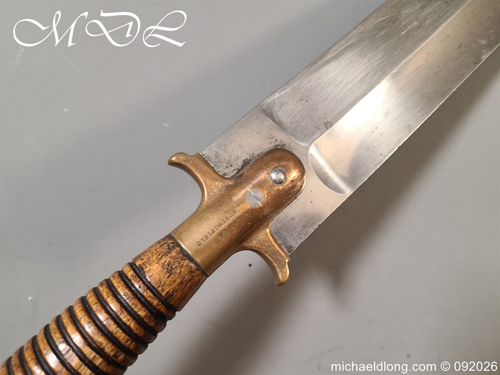 US Army Model 1880 Springfield Hunting Knife - Image 9
