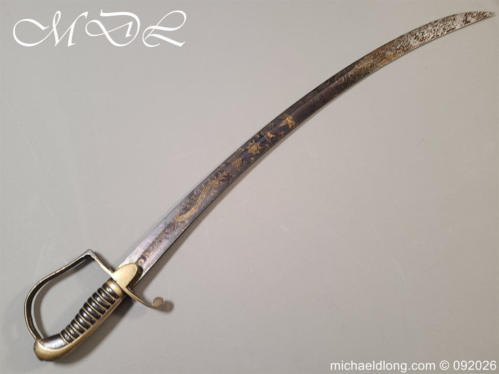 English 1796 blue and Gilt Lord Hills No1 Leominster Masonic Sword - Image 36