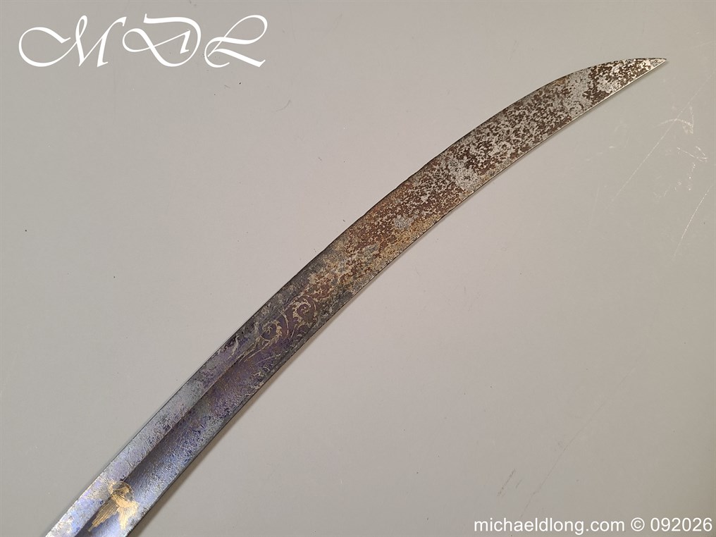 English 1796 blue and Gilt Lord Hills No1 Leominster Masonic Sword - Image 32