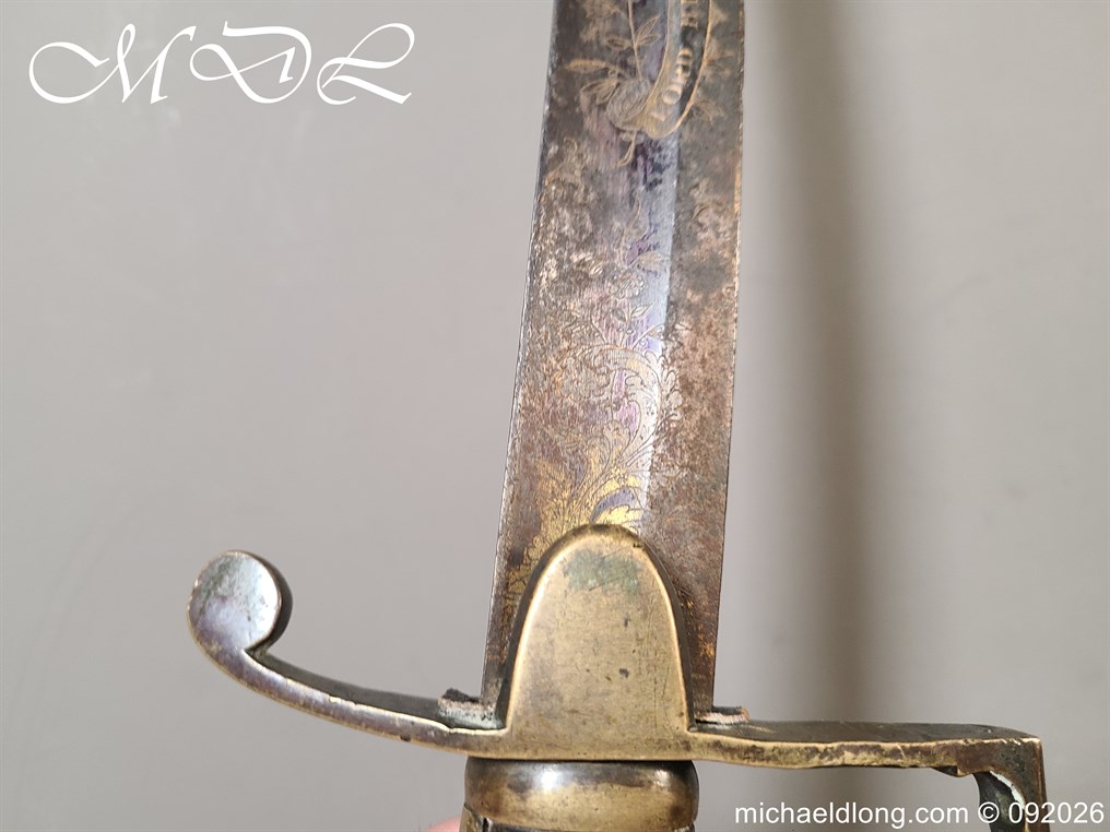 English 1796 blue and Gilt Lord Hills No1 Leominster Masonic Sword - Image 30