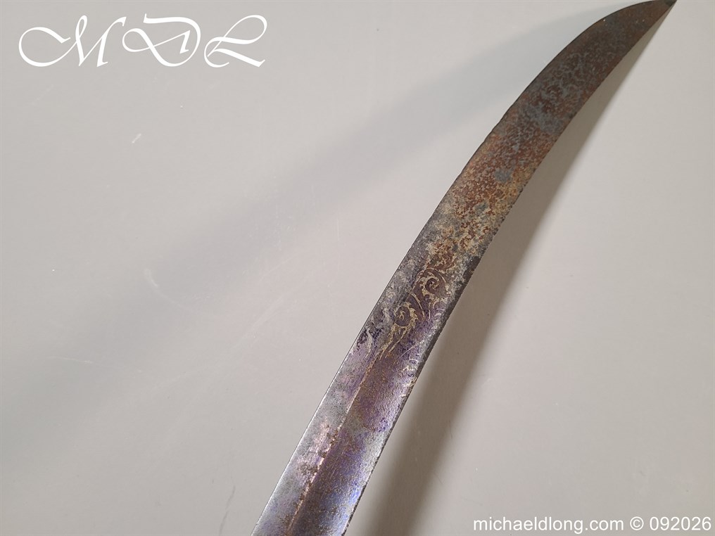 English 1796 blue and Gilt Lord Hills No1 Leominster Masonic Sword - Image 14