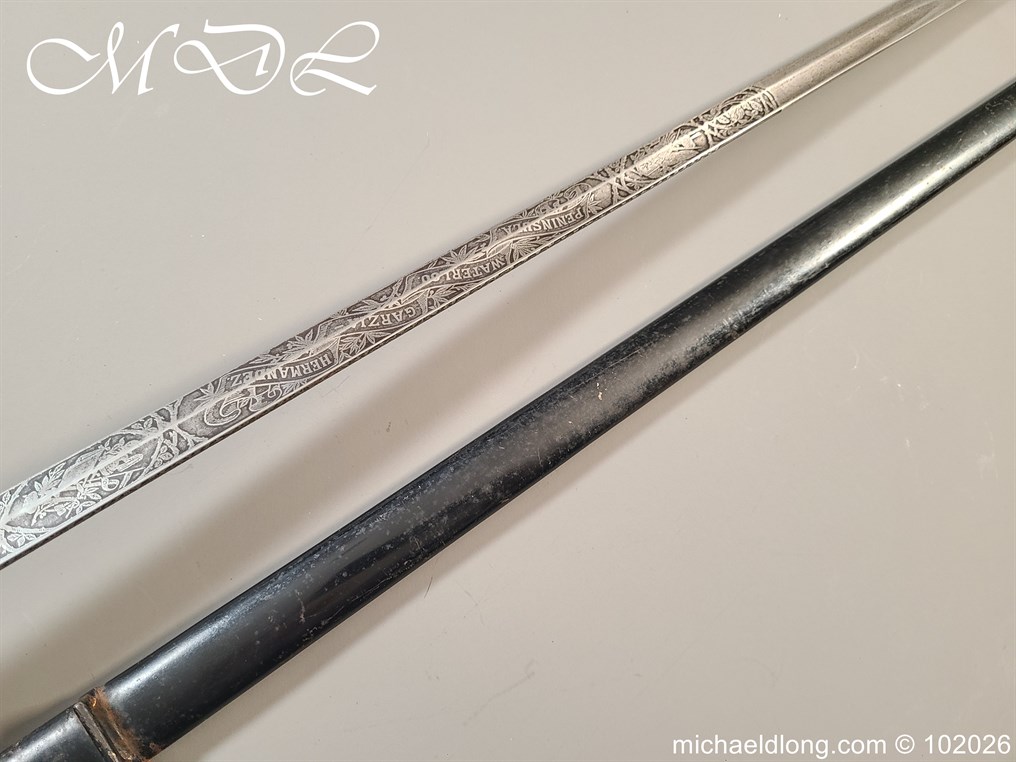 Prussian M89 Officers 13th King's Uhlan Regiment 1st Hanoverian No. 13 Sword - Image 29