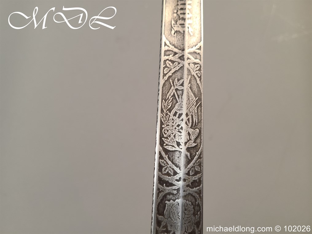 Prussian M89 Officers 13th King's Uhlan Regiment 1st Hanoverian No. 13 Sword - Image 23