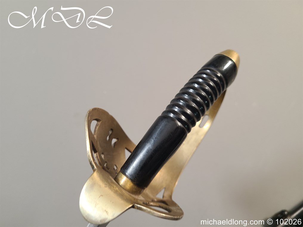 Prussian M89 Officers 13th King's Uhlan Regiment 1st Hanoverian No. 13 Sword - Image 5