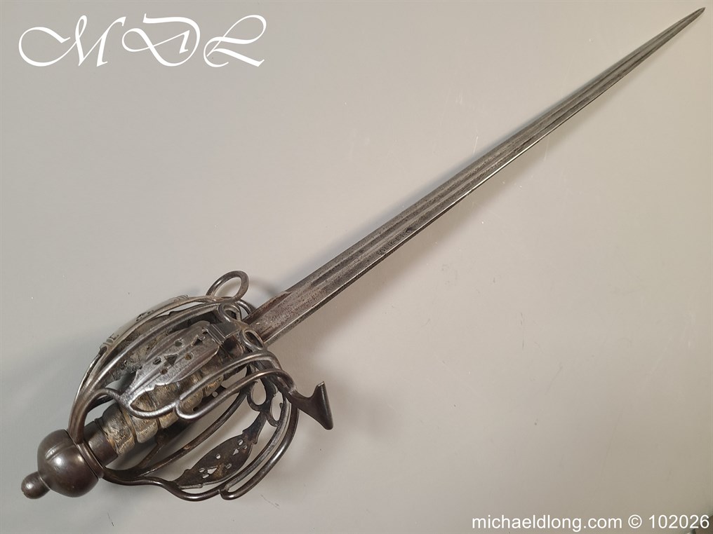 Scottish c 1780 Back Sword - Image 22
